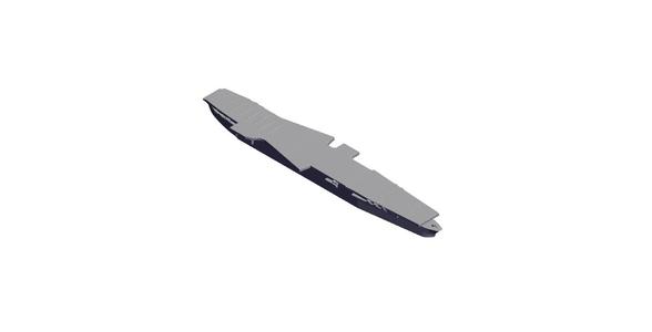 1/2400 Scale USS United States CVA-58 1947.stl