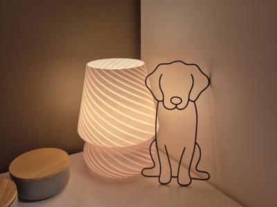 Dog wall art