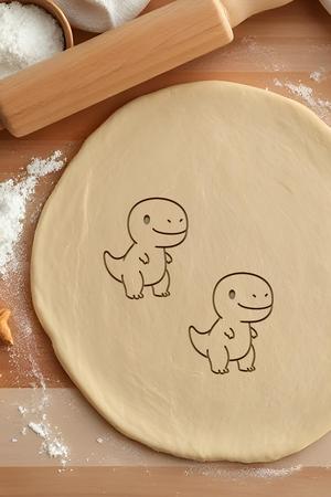 Mini Trex Cookie Cutter, Biscuit Cutter