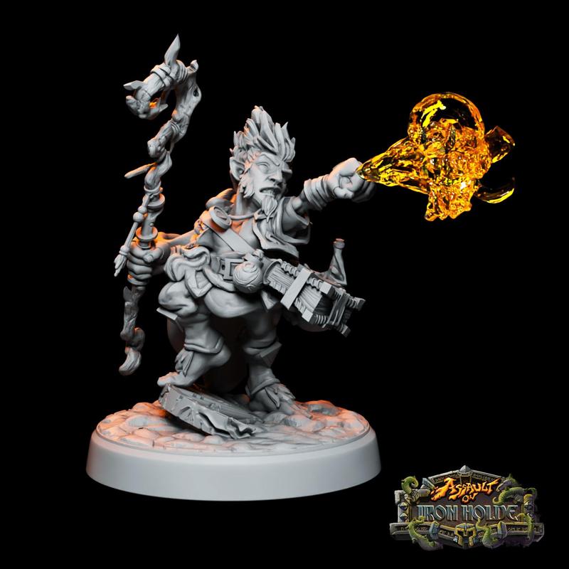 Faverbin  The Great  BigTree - Halfling Wizard