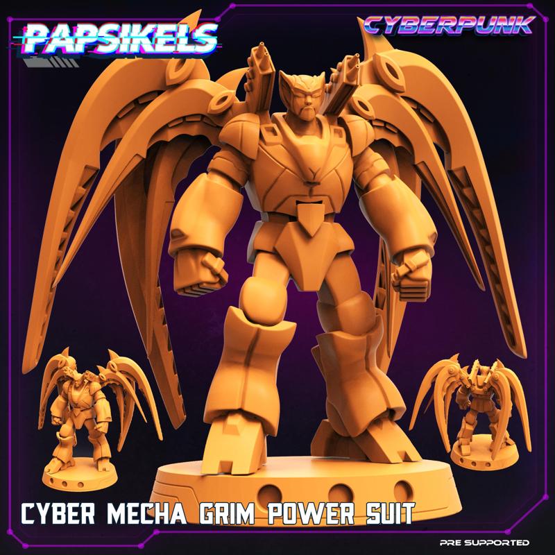 CYBER MECHA GRIM POWER