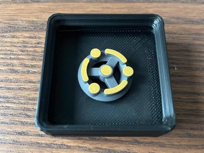 Gridfinity for A1/A1 Mini extruder wheel stackable