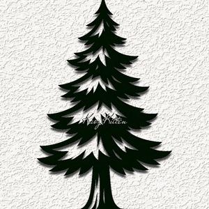 forest pine tree wall art home decor