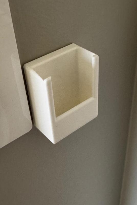 Ceiling fan remote wall mounted holder