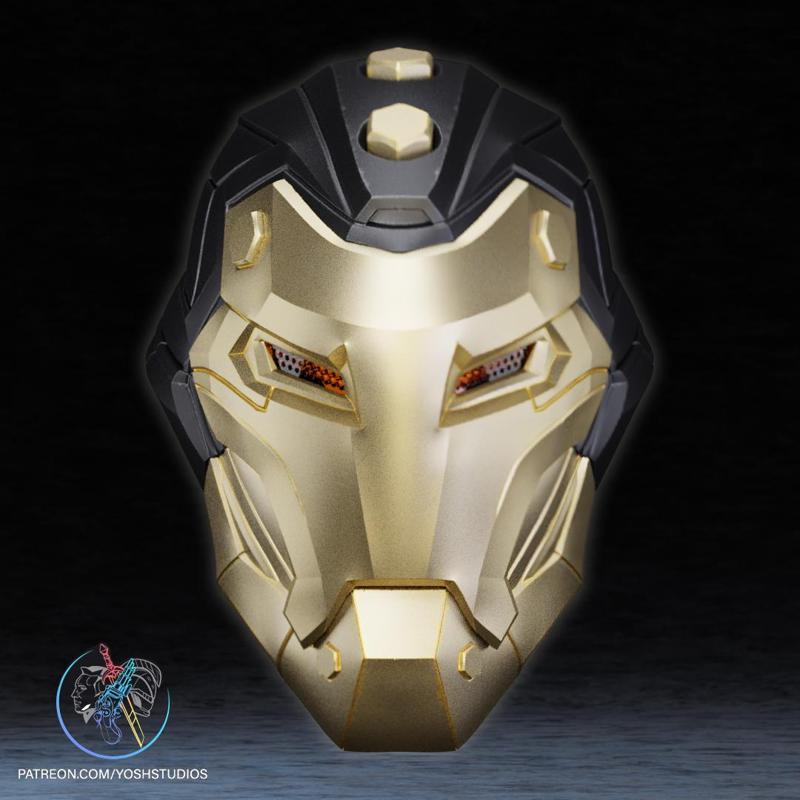 Steampunk IronMan Helmet 3D Printer File STL