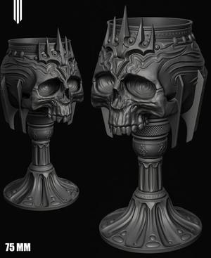 Throne of the Damned – Gothic Skull Goblet (Free)   