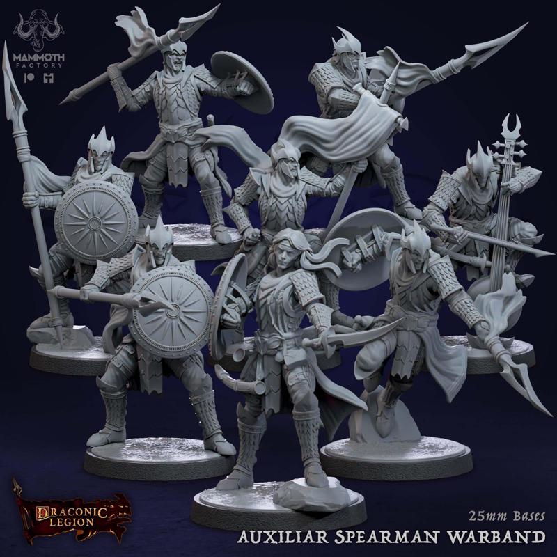 Auxilliar Spearmen Warband
