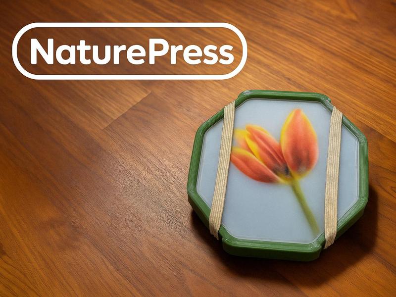 NaturePress – Compact Flower Press for Hikers