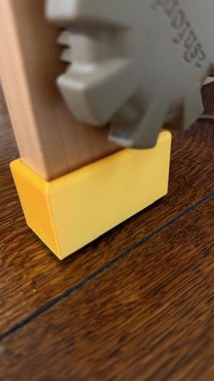 1 x 2.6" leg protector for table loom or other furniture