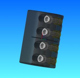 8mm  Heat Insert Shaft Coupler