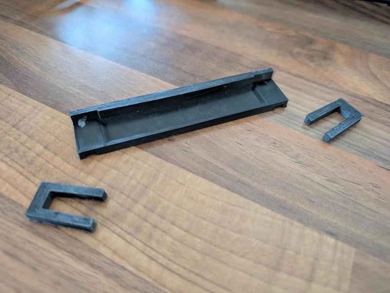 Tesla Model S wiper notch repair jig