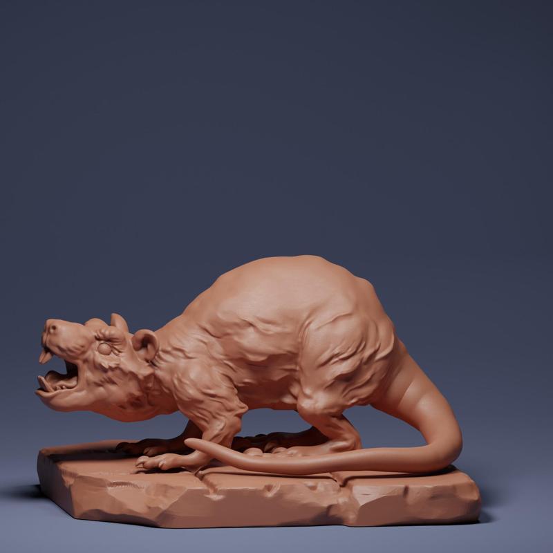 Giant Rat | Open Gaming Initiative | Pathfinder Beginner Box 4/50