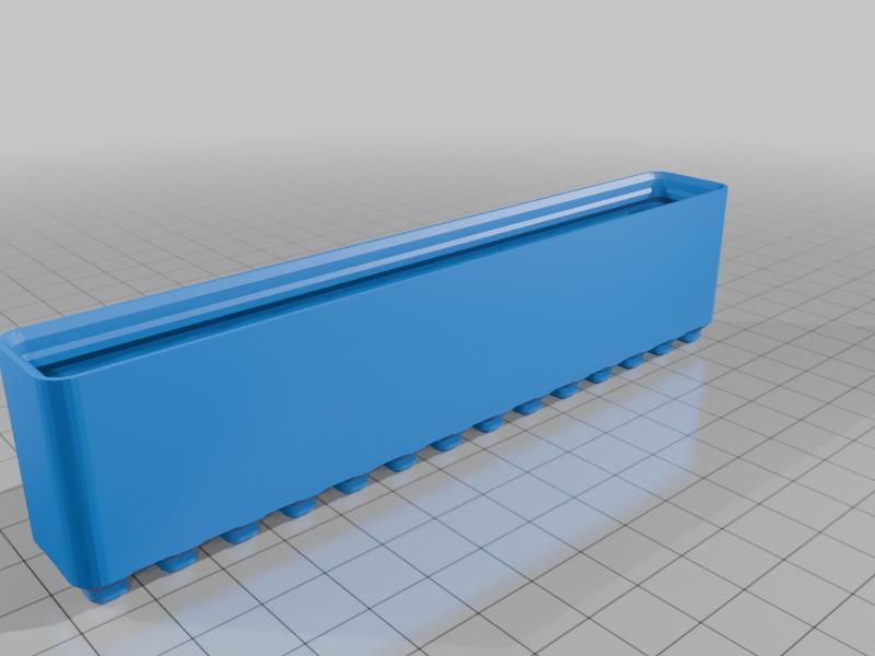 DecFinity 14x2 (140mm x 20mm) undivided bin