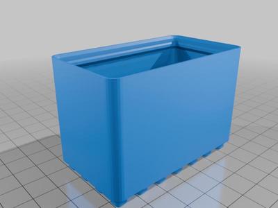 DecFinity 7x4 (70mm x 40mm) undivided bin