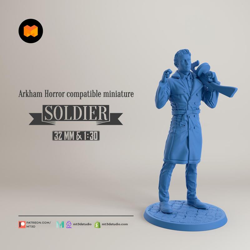 Soldier - Arkham Horror compatible