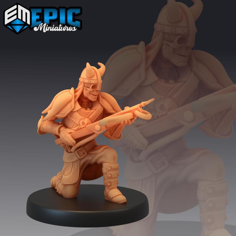 Skeleton Army Heavy Crossbow / Undead Archer / Bow & Arrow Soldier
