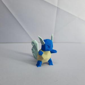 Wartortle Low Poly