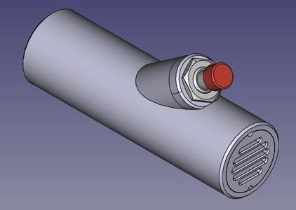 Mini microphone for HAM radio trancievers