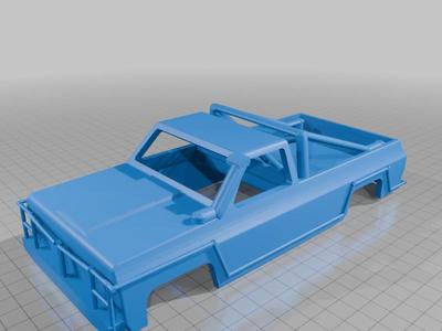 remix of the 1/24 scale rc shell( body ) 
