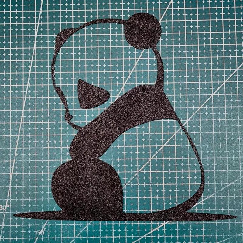 Cute Panda. Wall decoration   