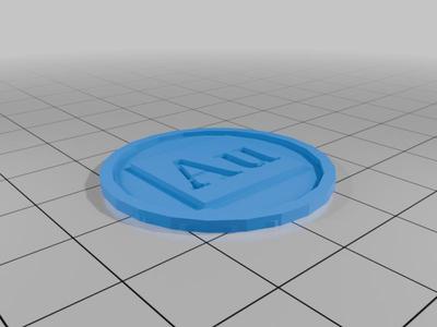 Metals coins for Killer Bunnies and the Quest for the Magic Carrot