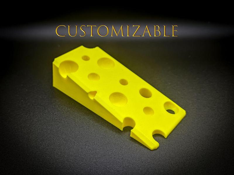 (TPU) Cheese Door Stopper 