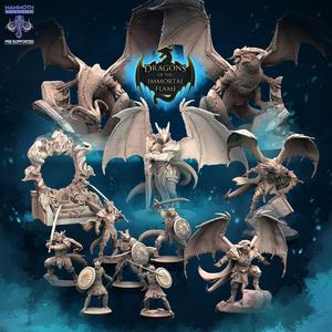 Dragons of the Immortal Flames Collection - Mammoth Chronicles  (+5e Adventure)