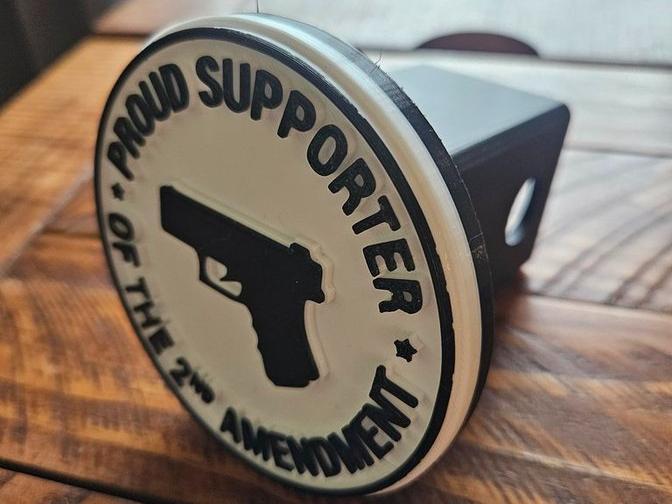 Proud Supporter of the 2nd Hitch Cover 2" 