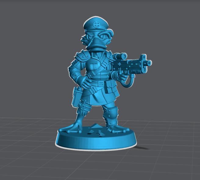 M. Drake (Iron Mallard) - 1/5 Duck Strike Alpha Collection | Post-Apocalyptic Duck Commander