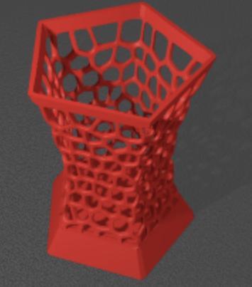 vase for holding pencils