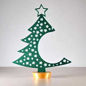 Starry Christmas Bauble Display Tree