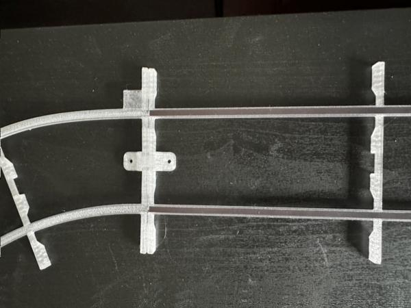 Test roadbed for 1:87 vehicles