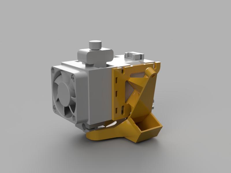 Improved hemera 5015 fan duct