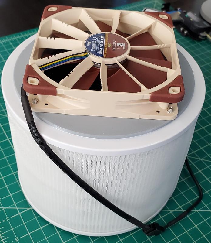 HEPA Air Filter for 120mm PC Fan