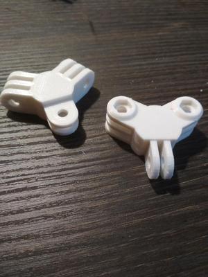 Y-connector and axis changer