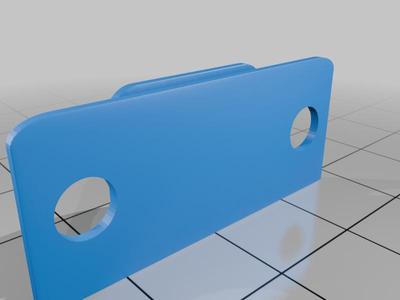 Solar String Light flat wall bracket