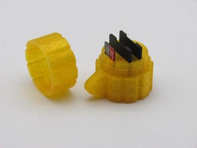 Magnetic sd card box