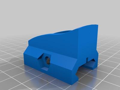 Rail mounted thumb rest 