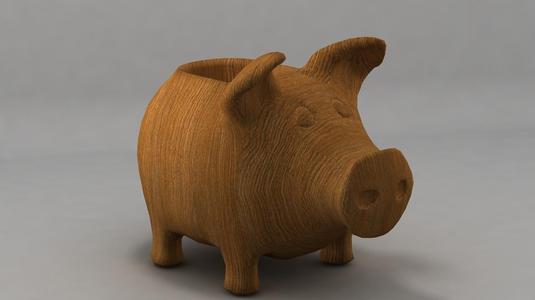 Piggy planter
