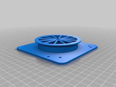 Fan Adapter for Inflatable Decoration