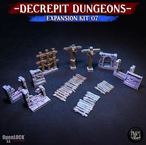 DECREPIT DUNGEONS: Expansion 07 - Tiles from the Crypt