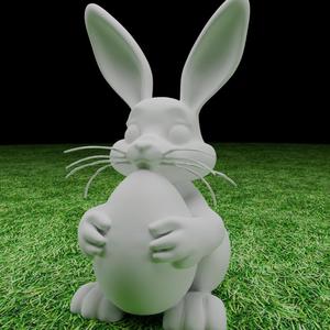 Easter Bunny with Egg