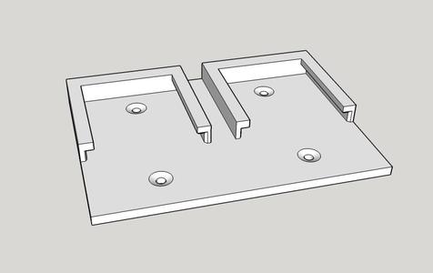 Bosch Professional double Battery Wallmount 