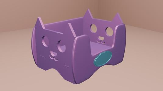 CAT BED MODEL2 (CAT BED)