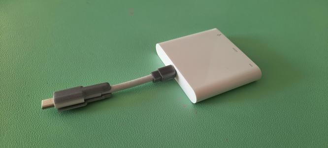Apple USB-C Digital AV multiport adapter cable protector