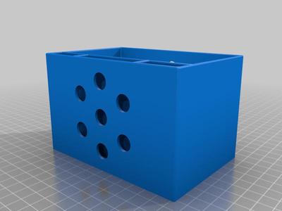 Zettelbox mit Stiftebox