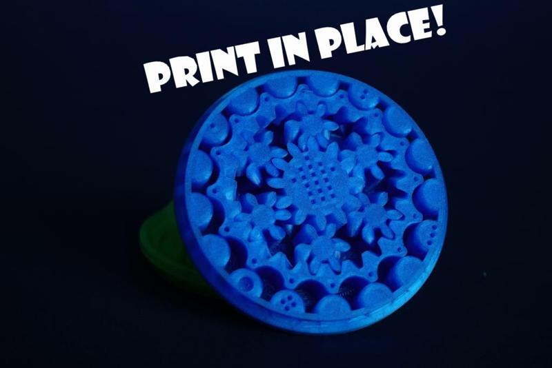Print in Place- Distance Measuring Roll Tool