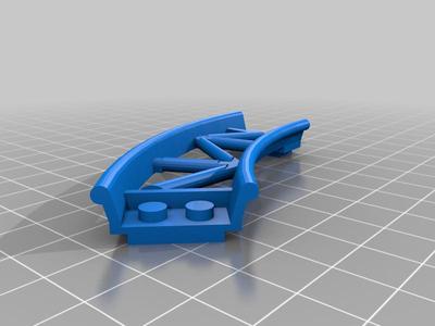 lego coaster qtr turn piece