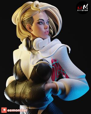 White Spider Gwen CHARACTER BY ESM