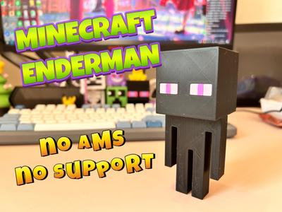 My World Enderman [Little Black] No AMS No Supports